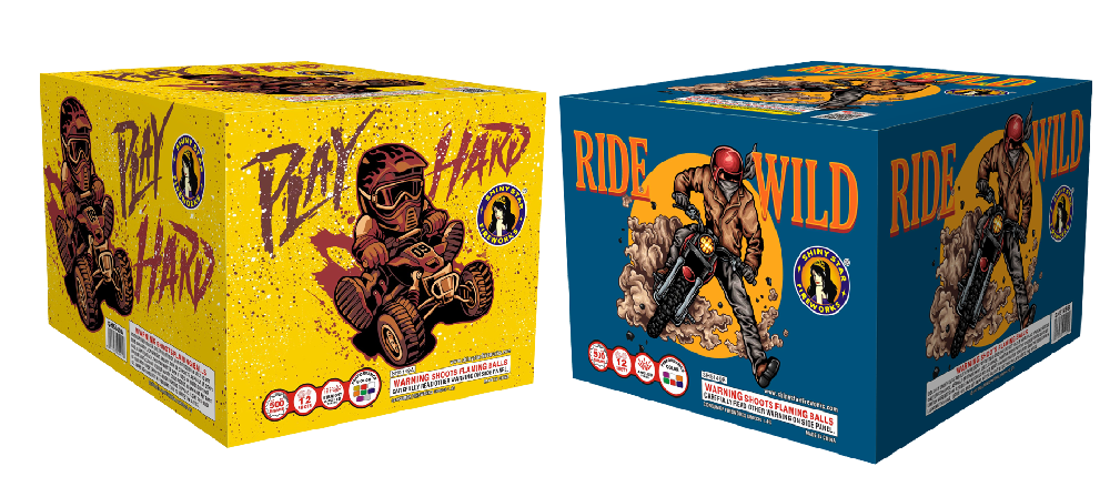 PLAY HARD/RIDE WILD