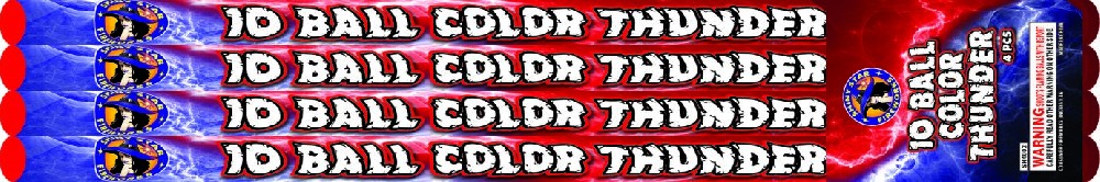 10 BALL COLOR THUNDER