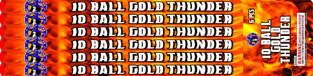 10 BALL GOLD THUNDER