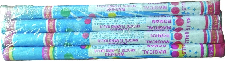 5 BALLS ROMAN CANDLE