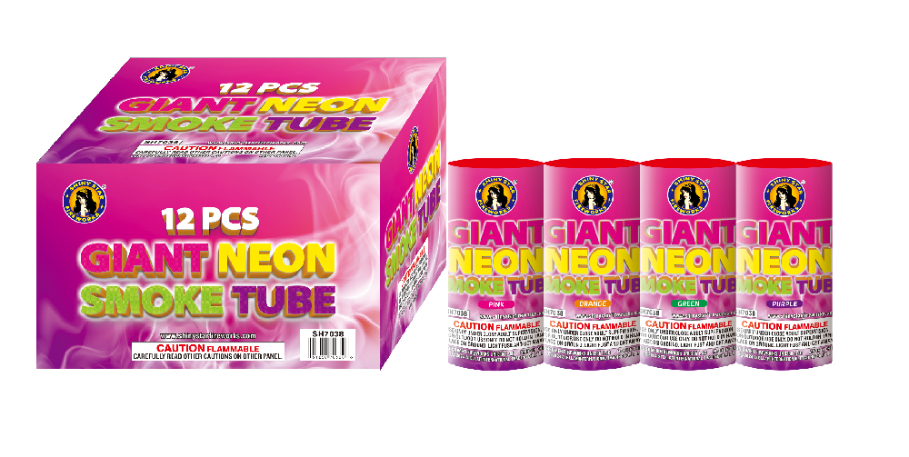 GIANT NEON SMOKE TUBE